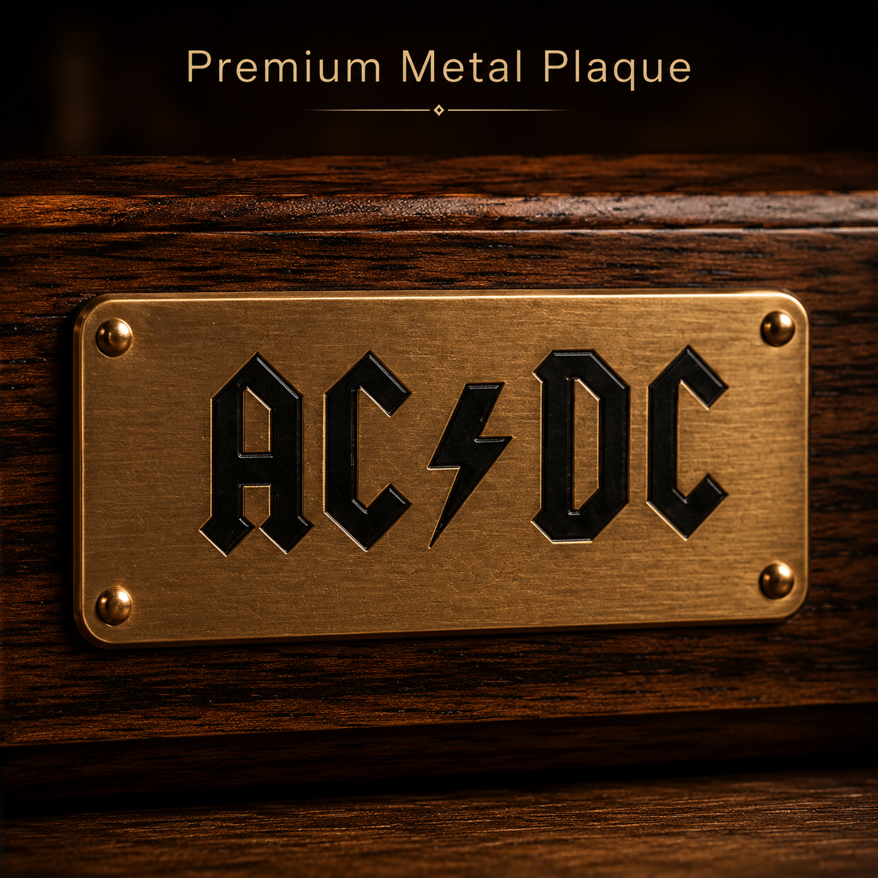 Premium Metal Plaque